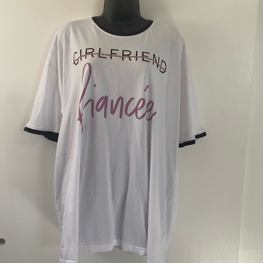 Miss to mrs fiance T-shirt